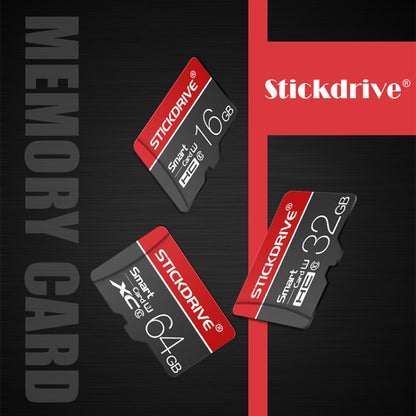 STICKDRIVE 128GB U3 White Line Red and Black TF(Micro SD) Memory Card - Micro SD Card by STICKDRIVE | Online Shopping UK | buy2fix