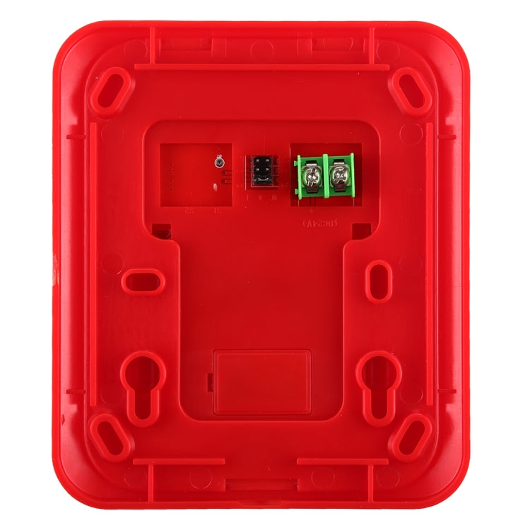 Sound-light Fire Alarm Warning Strobe Horn Alert Safety System Sensor - Security by buy2fix | Online Shopping UK | buy2fix