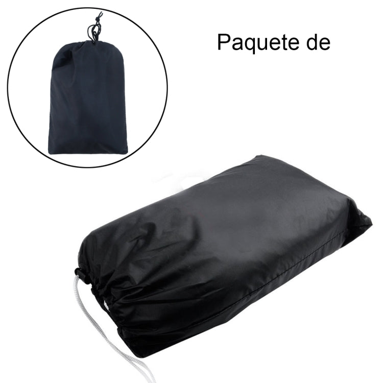 210D Oxford Cloth Motorcycle Electric Car Rainproof Dust-proof Cover, Size: XL (Black Silver) - Raincoat by buy2fix | Online Shopping UK | buy2fix