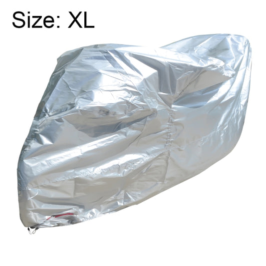 210D Oxford Cloth Motorcycle Electric Car Rainproof Dust-proof Cover, Size: XL (Silver) - Raincoat by buy2fix | Online Shopping UK | buy2fix