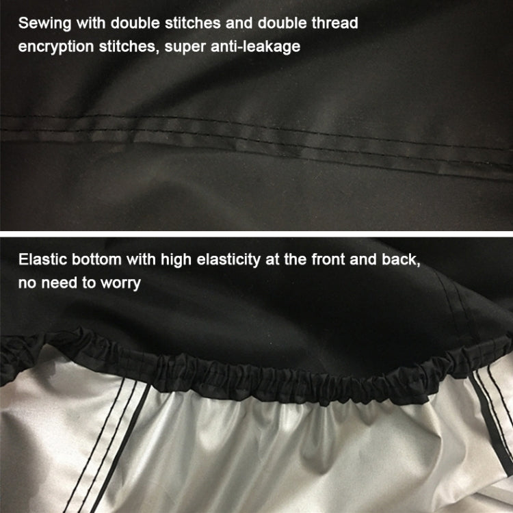 210D Oxford Cloth Motorcycle Electric Car Rainproof Dust-proof Cover, Size: XXL (Black) - Raincoat by buy2fix | Online Shopping UK | buy2fix