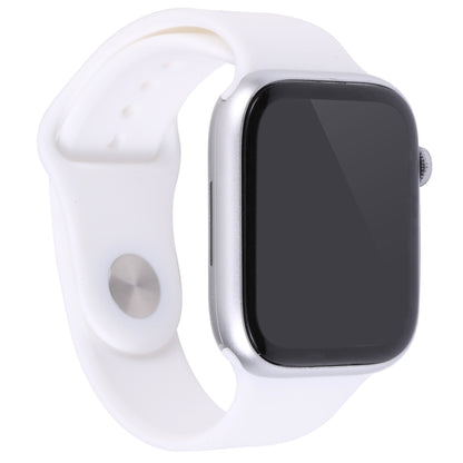 For Apple Watch Series 8 45mm Black Screen Non-Working Fake Dummy Display Model(White) - Watch Model by buy2fix | Online Shopping UK | buy2fix