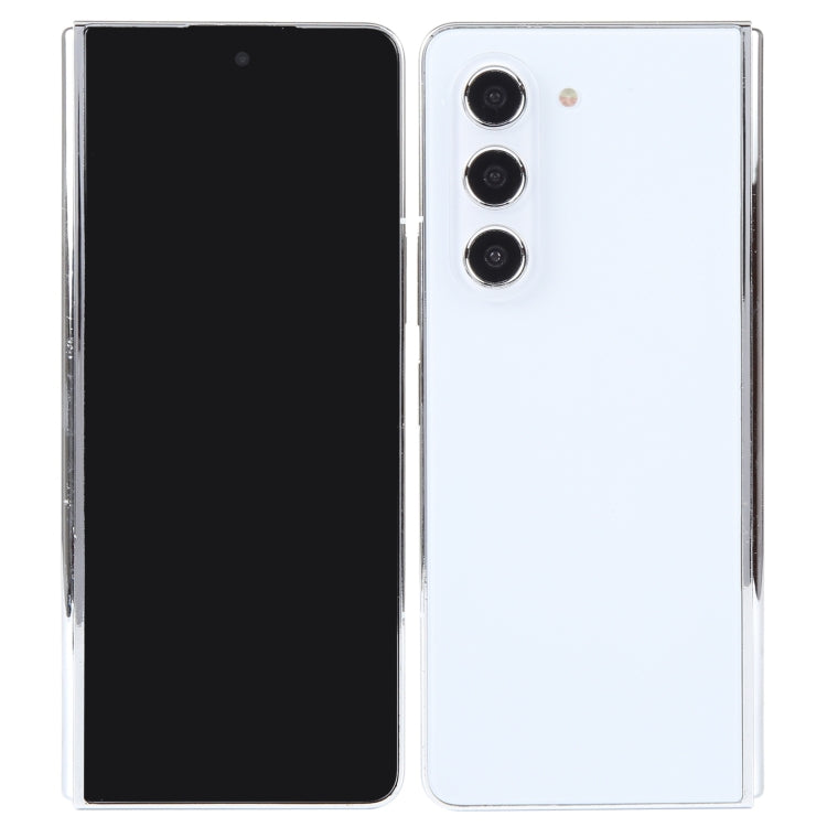 For Samsung Galaxy Z Fold5 Black Screen Non-Working Fake Dummy Display Model (White) - For Galaxy by buy2fix | Online Shopping UK | buy2fix
