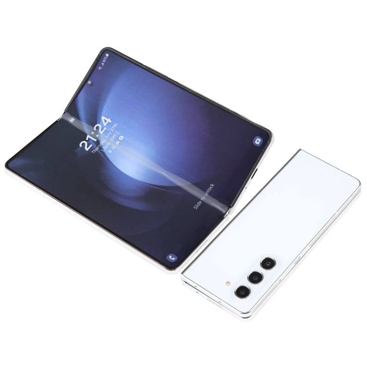 For Samsung Galaxy Z Fold5 Color Screen Non-Working Fake Dummy Display Model (White) - For Galaxy by buy2fix | Online Shopping UK | buy2fix