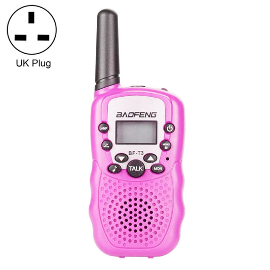 2 PCS BaoFeng BF-T3 1W Children Single Band Radio Handheld Walkie Talkie with Monitor Function, UK Plug - Consumer Electronics by BAOFENG | Online Shopping UK | buy2fix