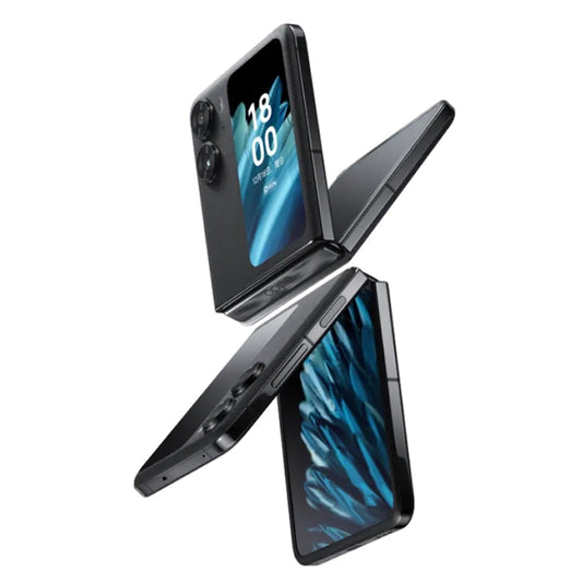 OPPO Find N2 Flip 12GB+256GB, 50MP Camera, Chinese Version, Dual Rear Cameras, Face ID & Side Fingerprint Identification, 6.8 inch + 3.26 inch Screen, ColorOS 13 Dimensity 9000+ Octa Core up to 3.2GHz, Support Google Play(Black) - OPPO by OPPO | Online Shopping UK | buy2fix