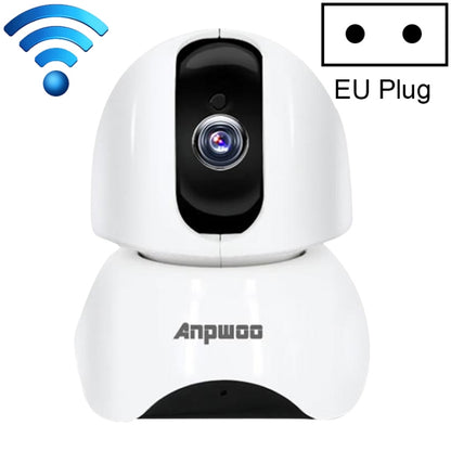 Anpwoo-YT003 2.0 Mega 3.6mm Lens Wide Angle 1080P Smart WIFI Monitor Camera , Support Night Vision & TF Card Expansion Storage, EU Plug - Security by Anpwoo | Online Shopping UK | buy2fix