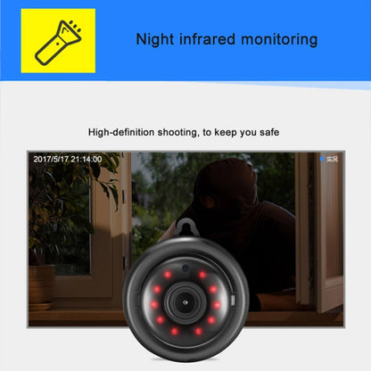 Anpwoo MN001 3518Ev200 1.0 MP Mini HD WiFi IP Camera with 6 PCS Infrared LEDs, Support Motion Detection & Night Vision & TF Card(Max 64GB) - Security by Anpwoo | Online Shopping UK | buy2fix