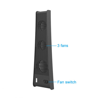 KJH P5-009 Console Cooling Fan For PS5(Black) - Others by buy2fix | Online Shopping UK | buy2fix