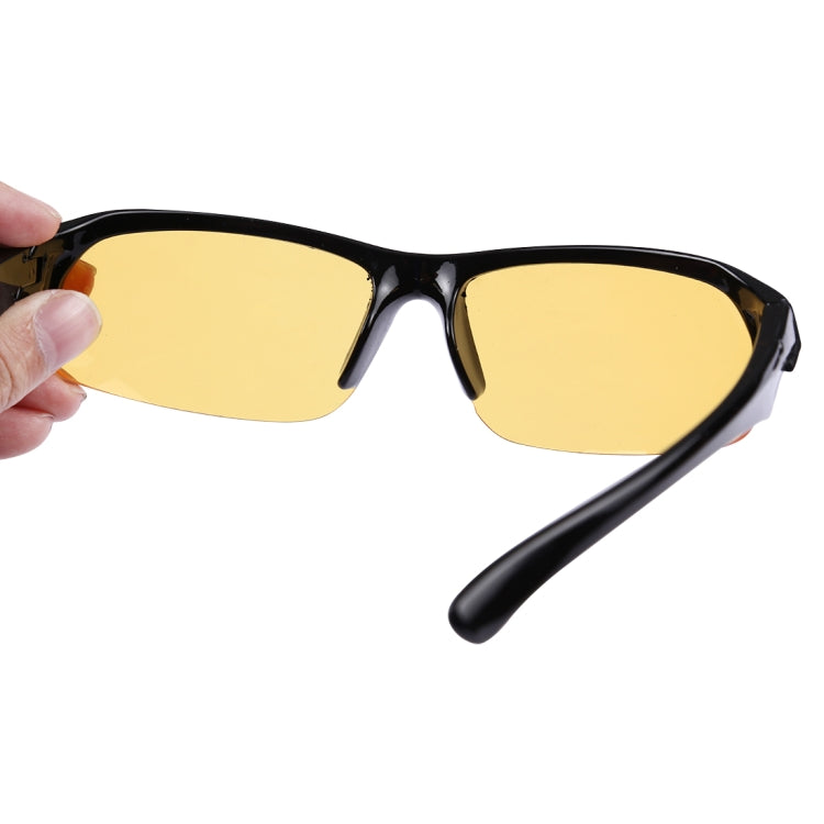 Yellow Lens Anti Glare Night Vision Glasses Safety Driver Sunglasses for Men / Women - Outdoor & Sports by buy2fix | Online Shopping UK | buy2fix