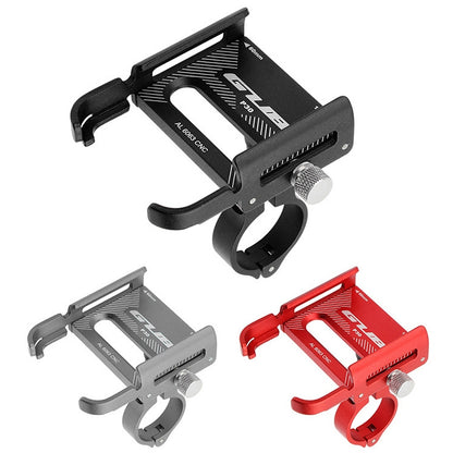 GUB P30 Aluminum Bike Phone Holder(Titanium Color) - Outdoor & Sports by GUB | Online Shopping UK | buy2fix