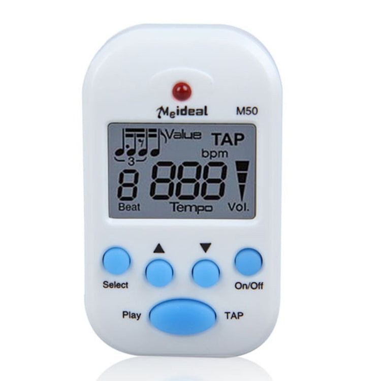 Mini Professional Electronic Piano Violin Clip High-quality Metronome Digital Tuner M50 - Keyboard Instruments by buy2fix | Online Shopping UK | buy2fix