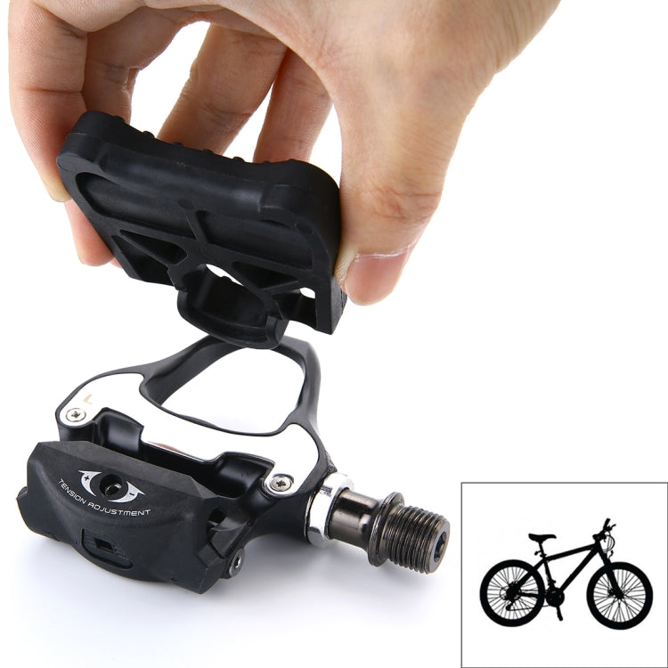 1 Pair Road Bike KEO Locking Cycling Adapter Pedals (Black) - Outdoor & Sports by buy2fix | Online Shopping UK | buy2fix