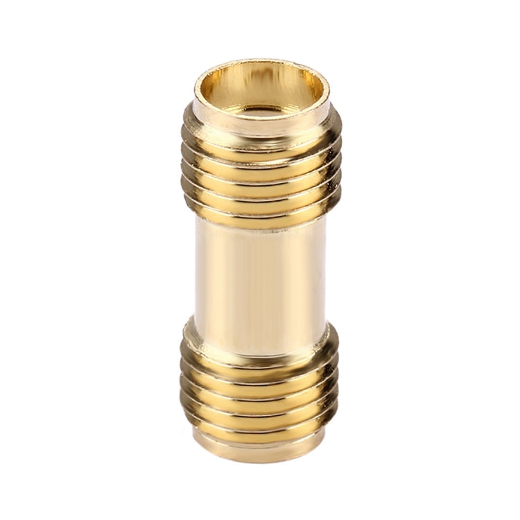 SMA Female to SMA Female Connector Adapter(Gold) - Connectors by buy2fix | Online Shopping UK | buy2fix