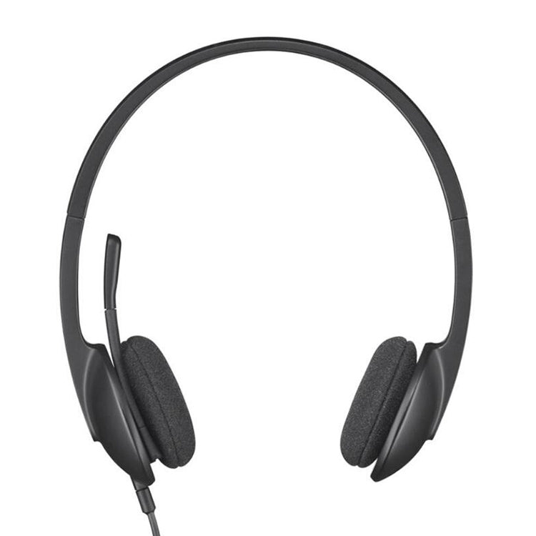 Logitech H340 Computer Office Education Training USB Interface Microphone Wired Headset - Multimedia Headset by Logitech | Online Shopping UK | buy2fix