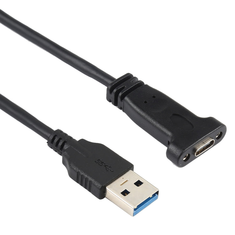 USB-C / Type-C Female to USB 3.0 Male Computer Expansion Chassis Cable with Baffle - Computer & Networking by buy2fix | Online Shopping UK | buy2fix