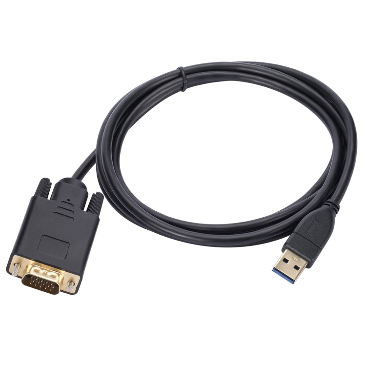 1.8m USB3.0 to VGA Converter Extension Cable - Converter by buy2fix | Online Shopping UK | buy2fix