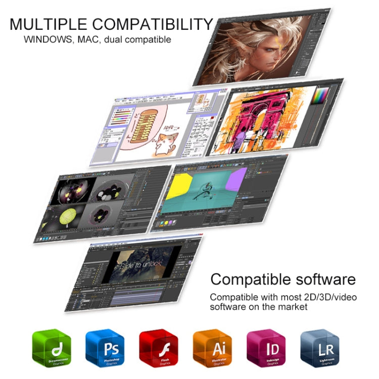 VEIKK A30 10x6 inch 5080 LPI Smart Touch Electronic Graphic Tablet, with Type-c Interface - Consumer Electronics by VEIKK | Online Shopping UK | buy2fix