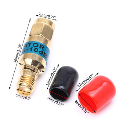 2W 10dBi SMA-JK Male to Female DC-6.0GHz Frequency RF Coaxial Attenuator - DVB-T & Simulation Antenna by buy2fix | Online Shopping UK | buy2fix