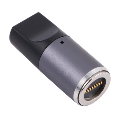 USB-C / Type-C Female to 8 Pin Magnetic DC Round Head Free Plug Charging Adapter - Computer & Networking by buy2fix | Online Shopping UK | buy2fix