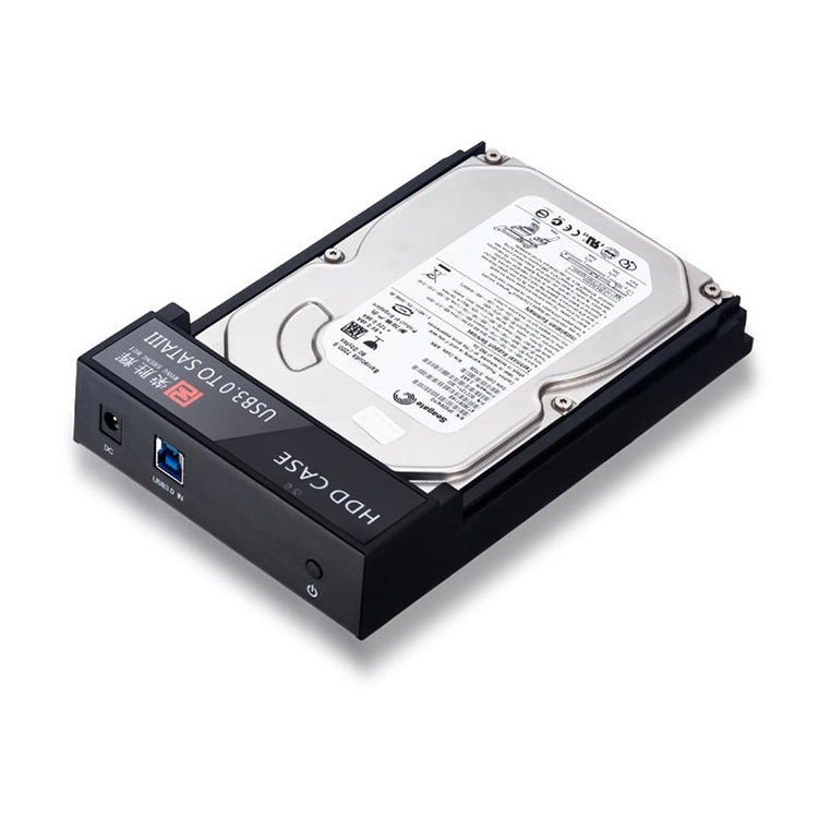 RSH-319 SATA 2.5 / 3.5 inch USB 3.0 Interface Horizontal Type HDD Enclosure, The Maximum Support Capacity: 8TB - HDD Enclosure by buy2fix | Online Shopping UK | buy2fix