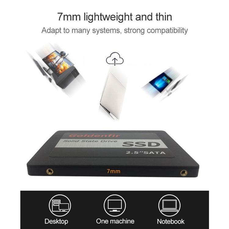 Goldenfir 2.5 inch SATA Solid State Drive, Flash Architecture: MLC, Capacity: 240GB - Computer & Networking by Goldenfir | Online Shopping UK | buy2fix