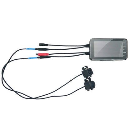 4 inch HD WIFI Dual Lens 1080P Waterproof Motorcycle Driving Recorder - Electrical Instruments by buy2fix | Online Shopping UK | buy2fix