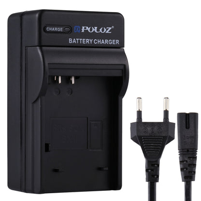 PULUZ EU Plug Battery Charger with Cable for Canon NB-6L Battery - Battery Wall Charger by PULUZ | Online Shopping UK | buy2fix