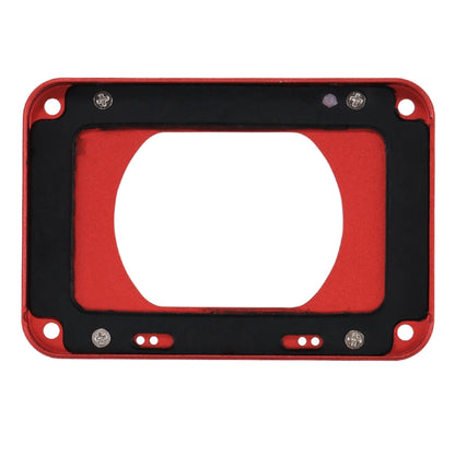 PULUZ Aluminum Alloy Front Panel + 37mm UV Filter Lens + Lens Sunshade for Sony RX0 / RX0 II, with Screws and Screwdrivers(Red) - DJI & GoPro Accessories by PULUZ | Online Shopping UK | buy2fix