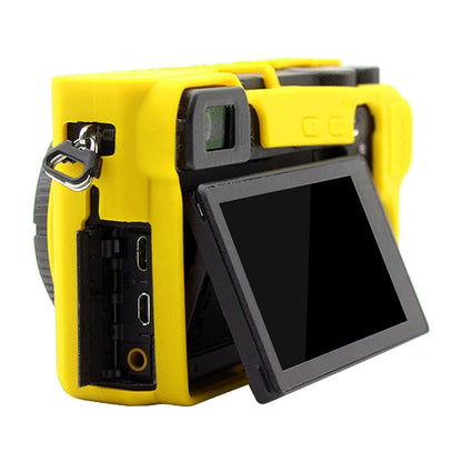 PULUZ Soft Silicone Protective Case for Sony ILCE-6500(Yellow) - Protective Case by PULUZ | Online Shopping UK | buy2fix