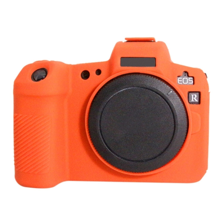 PULUZ Soft Silicone Protective Case for Canon EOS R(Orange) - Camera Accessories by PULUZ | Online Shopping UK | buy2fix