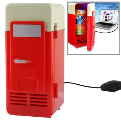 Mini USB PC Fridge Beverage / Drink Cans Cooling / Heating(Red) - In Car by buy2fix | Online Shopping UK | buy2fix