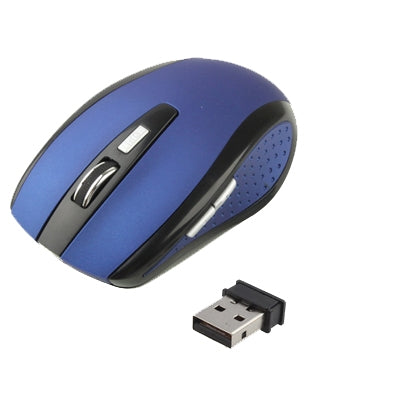 2.4 GHz 800~1600 DPI Wireless 6D Optical Mouse with USB Mini Receiver, Plug and Play, Working Distance up to 10 Meters (Blue) - Computer & Networking by buy2fix | Online Shopping UK | buy2fix