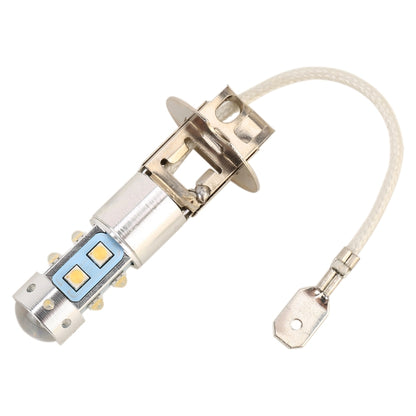 H3 50W 600LM 5500K  White Light 10 SMD-2828-LEDs Car Foglight , Constant Current , DC12-24V(White Light) - In Car by buy2fix | Online Shopping UK | buy2fix