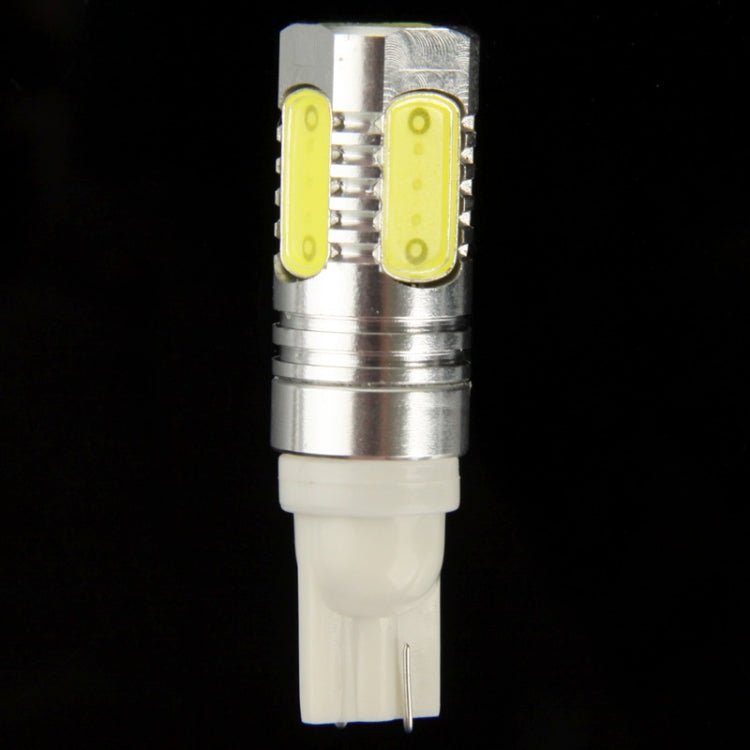 T10 5W White Light LED Light Bulb for Vehicles, DC 12V - In Car by buy2fix | Online Shopping UK | buy2fix