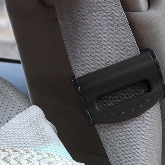 2 PCS SHUNWEI Car Safety Seat Belt Adjuster(Black) - Seat Belts & Padding by SHUNWEI | Online Shopping UK | buy2fix