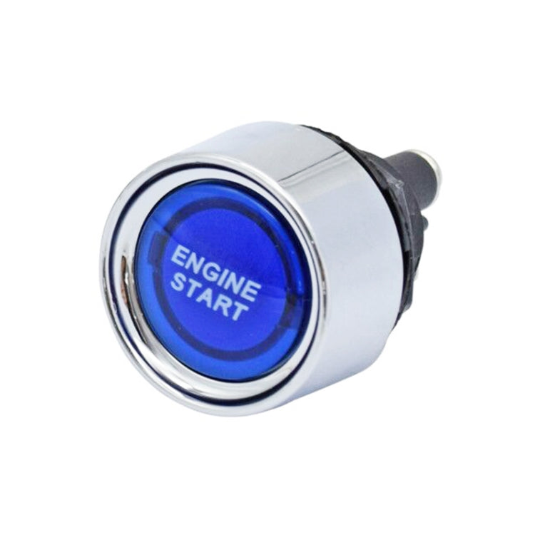 Blue Light Push Start Ignition Switch for Racing Sport (DC 12V) - In Car by buy2fix | Online Shopping UK | buy2fix