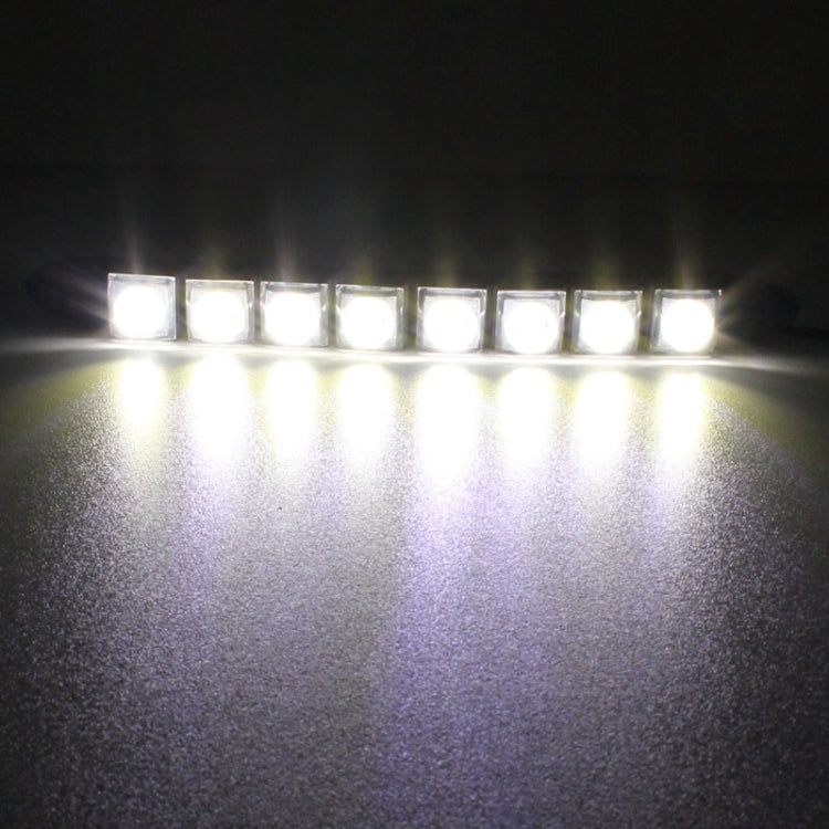 2 PCS  4W 8 LED SMD 5050 Flexible Snake LED Car Daytime Running Lights, DC 12V - In Car by buy2fix | Online Shopping UK | buy2fix