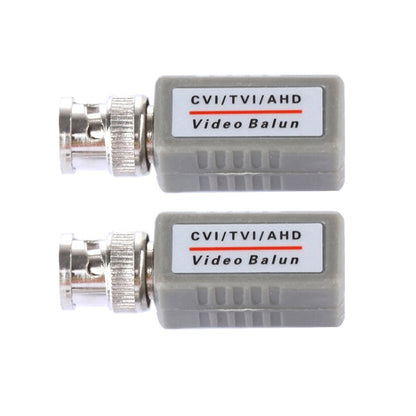 2 PCS 202E-HD CVI/TVI/AHD 1CH Passive Video Balun Coaxial Adapter - Security by buy2fix | Online Shopping UK | buy2fix