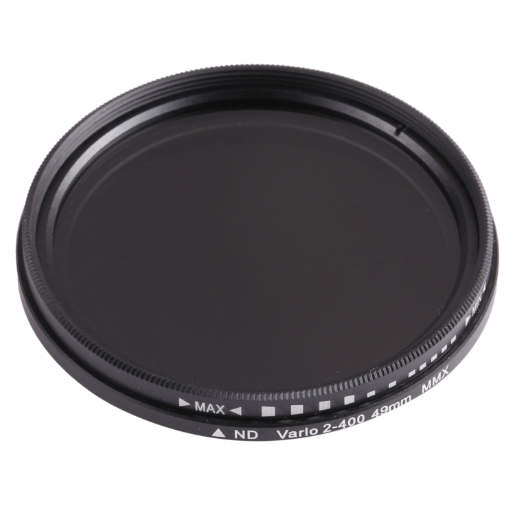 49mm ND Fader Neutral Density Adjustable Variable Filter, ND 2 to ND 400 Filter - Camera Accessories by buy2fix | Online Shopping UK | buy2fix