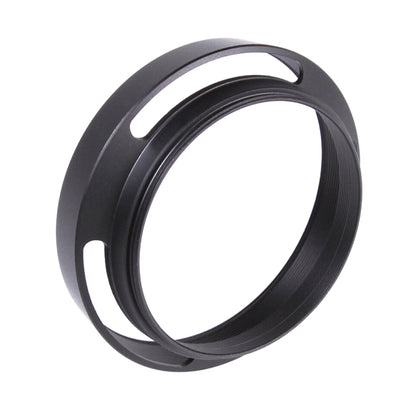 Metal Vented Lens Hood for Lens with 58mm Filter Thread(Black) - Camera Accessories by buy2fix | Online Shopping UK | buy2fix