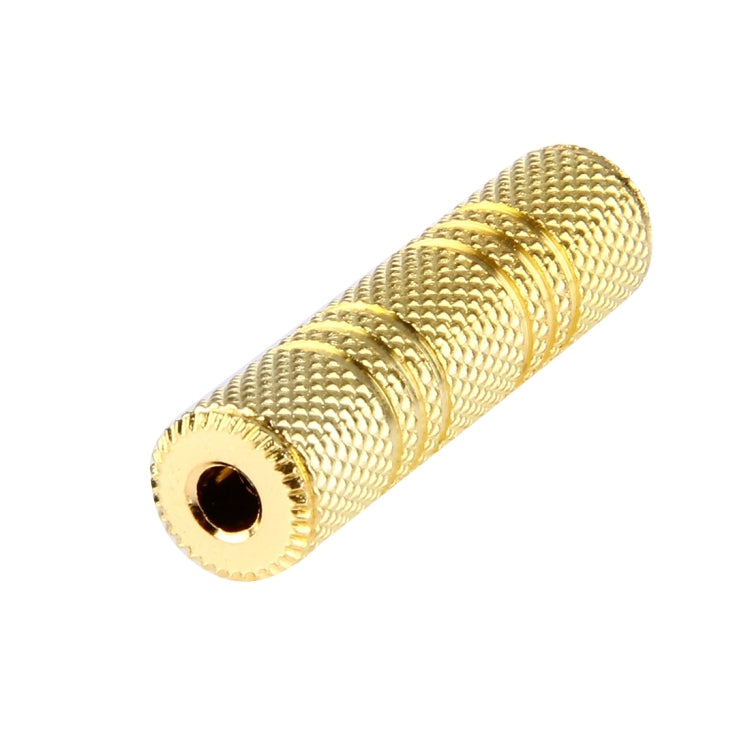 Gold Plated 3.5mm Female to 3.5mm Stereo Jack Adaptor Socket Adapter - Computer & Networking by buy2fix | Online Shopping UK | buy2fix