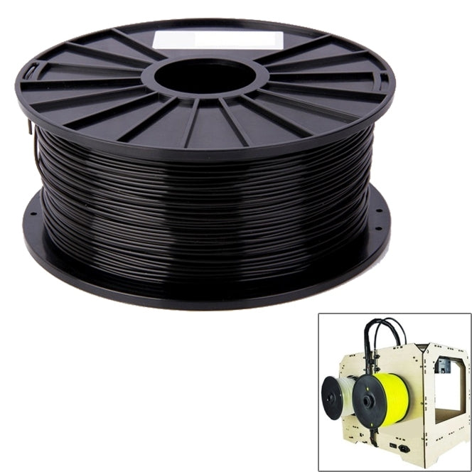 ABS 1.75 mm Color Series 3D Printer Filaments, about 395m(Black) - Consumer Electronics by buy2fix | Online Shopping UK | buy2fix