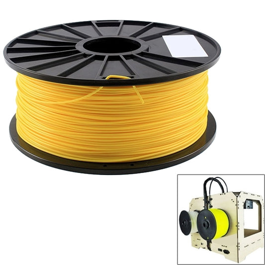 PLA 1.75 mm Fluorescent 3D Printer Filaments, about 345m(Yellow) - Consumer Electronics by buy2fix | Online Shopping UK | buy2fix
