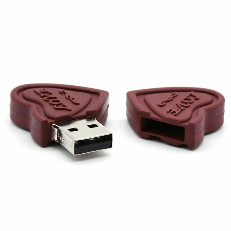 Dual Hearts Style 16GB USB Flash Disk - USB Flash Drives by buy2fix | Online Shopping UK | buy2fix