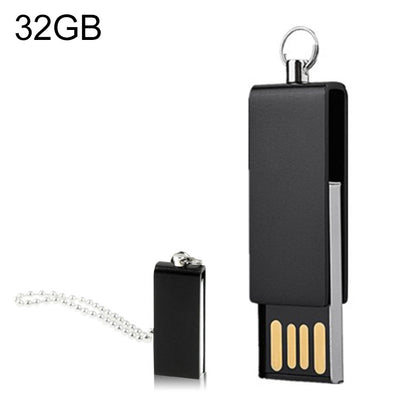 Mini Rotatable USB Flash Disk (32GB), Black - USB Flash Drives by buy2fix | Online Shopping UK | buy2fix