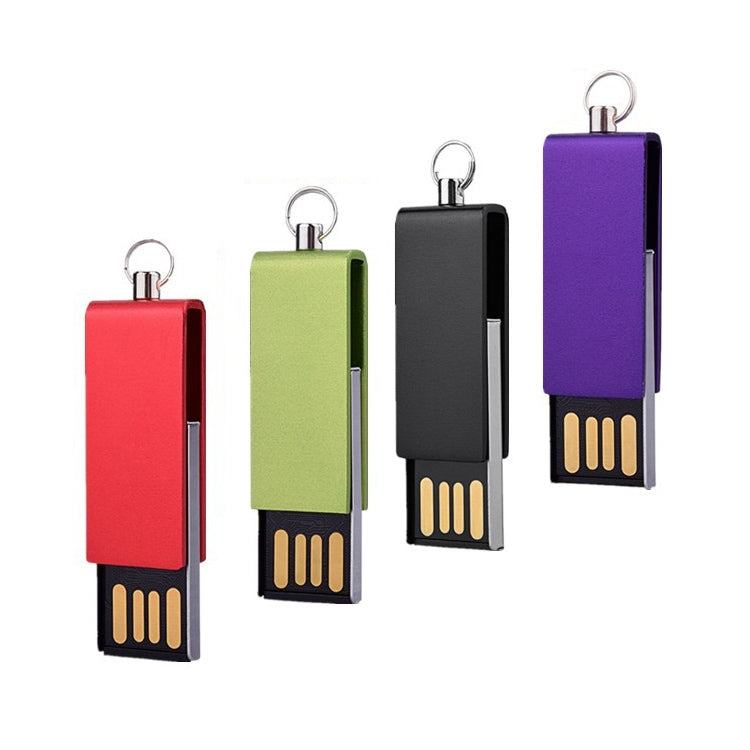 Mini Rotatable USB Flash Disk (8GB), Green - USB Flash Drives by buy2fix | Online Shopping UK | buy2fix