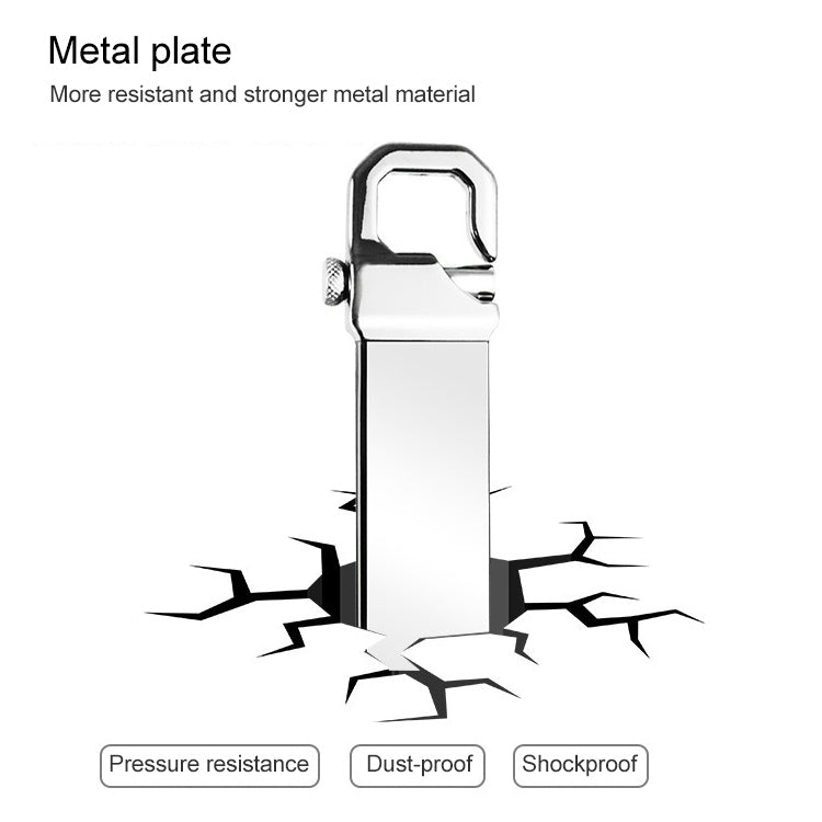 2GB Metallic Keychains Style USB 2.0 Flash Disk - Computer & Networking by buy2fix | Online Shopping UK | buy2fix