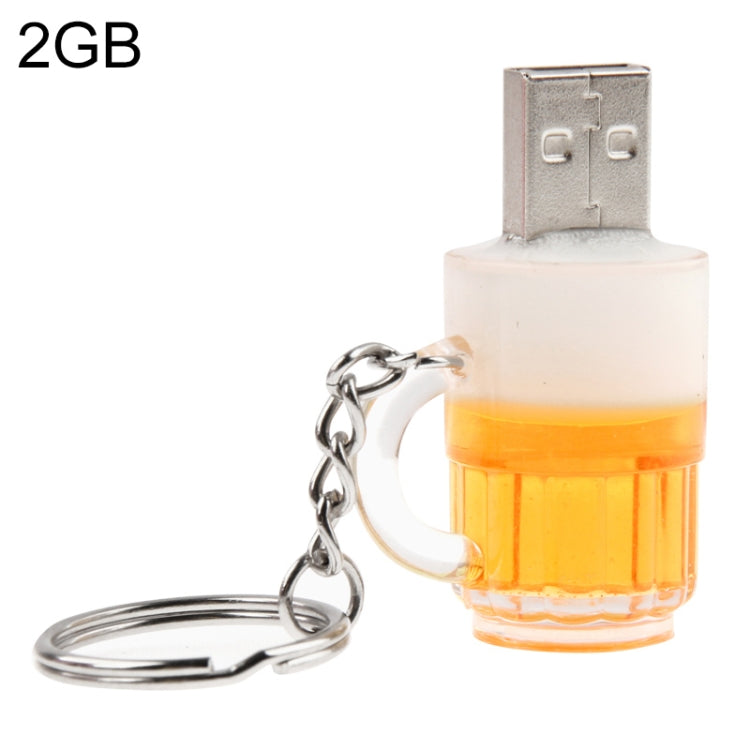 Beer Keychain Style USB Flash Disk with 2GB Memory - USB Flash Drives by buy2fix | Online Shopping UK | buy2fix