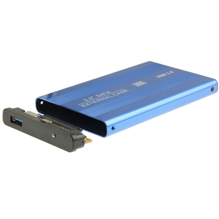 High Speed 2.5 inch HDD SATA External Case, Support USB 3.0(Blue) - HDD Enclosure by buy2fix | Online Shopping UK | buy2fix